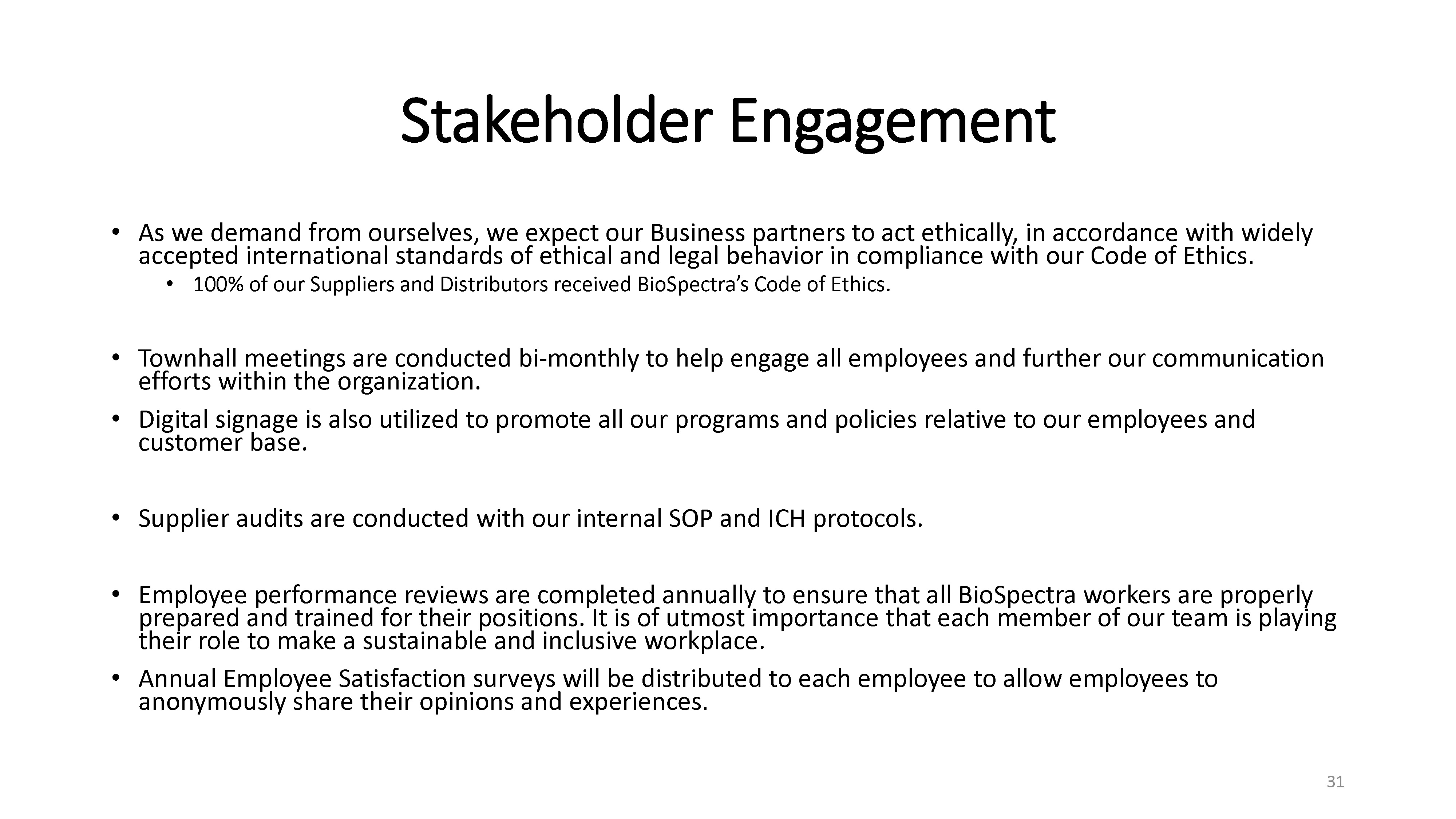 Corporate Sustainability Report PP (005) DEM 09.06.2024 V.1.1 Page 31