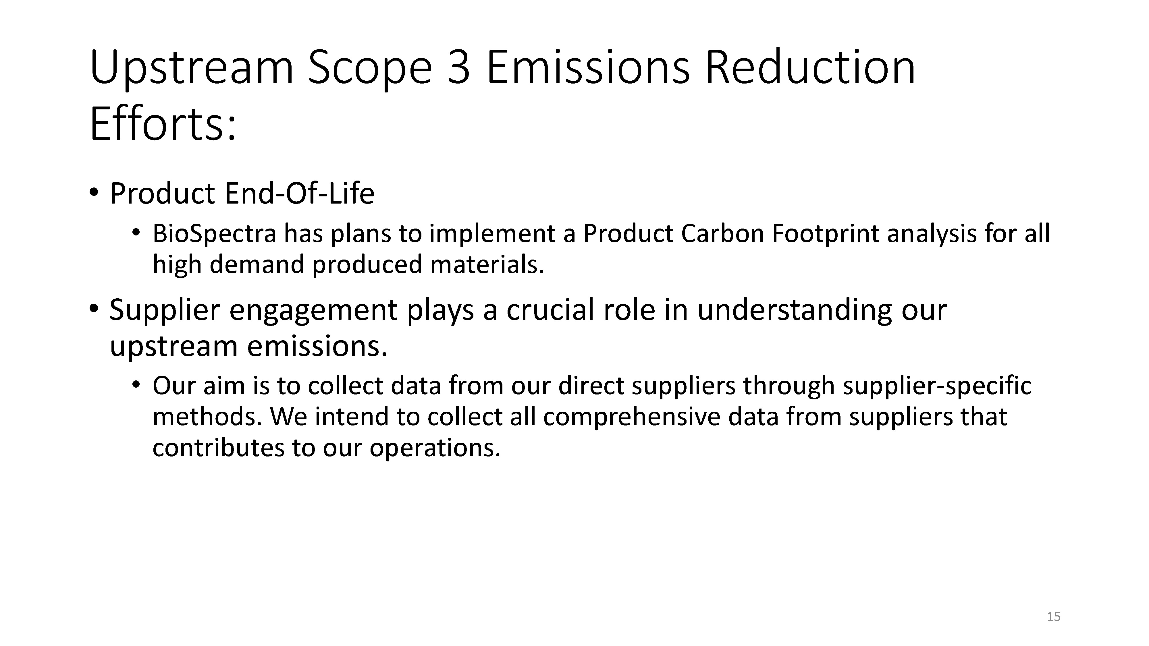 Corporate Sustainability Report PP (005) DEM 09.06.2024 V.1.1 Page 15