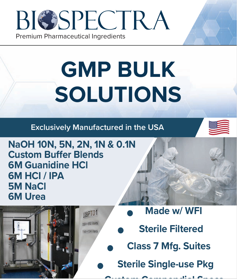 GMP Bulk Solutions