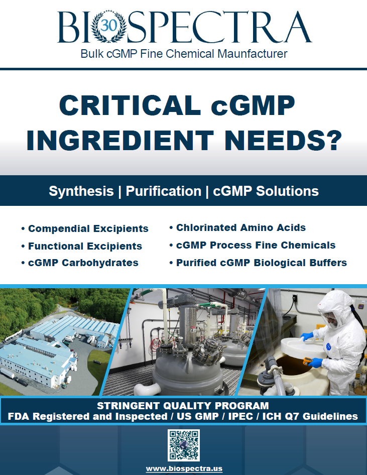 Critical cGMP Ingredient Needs