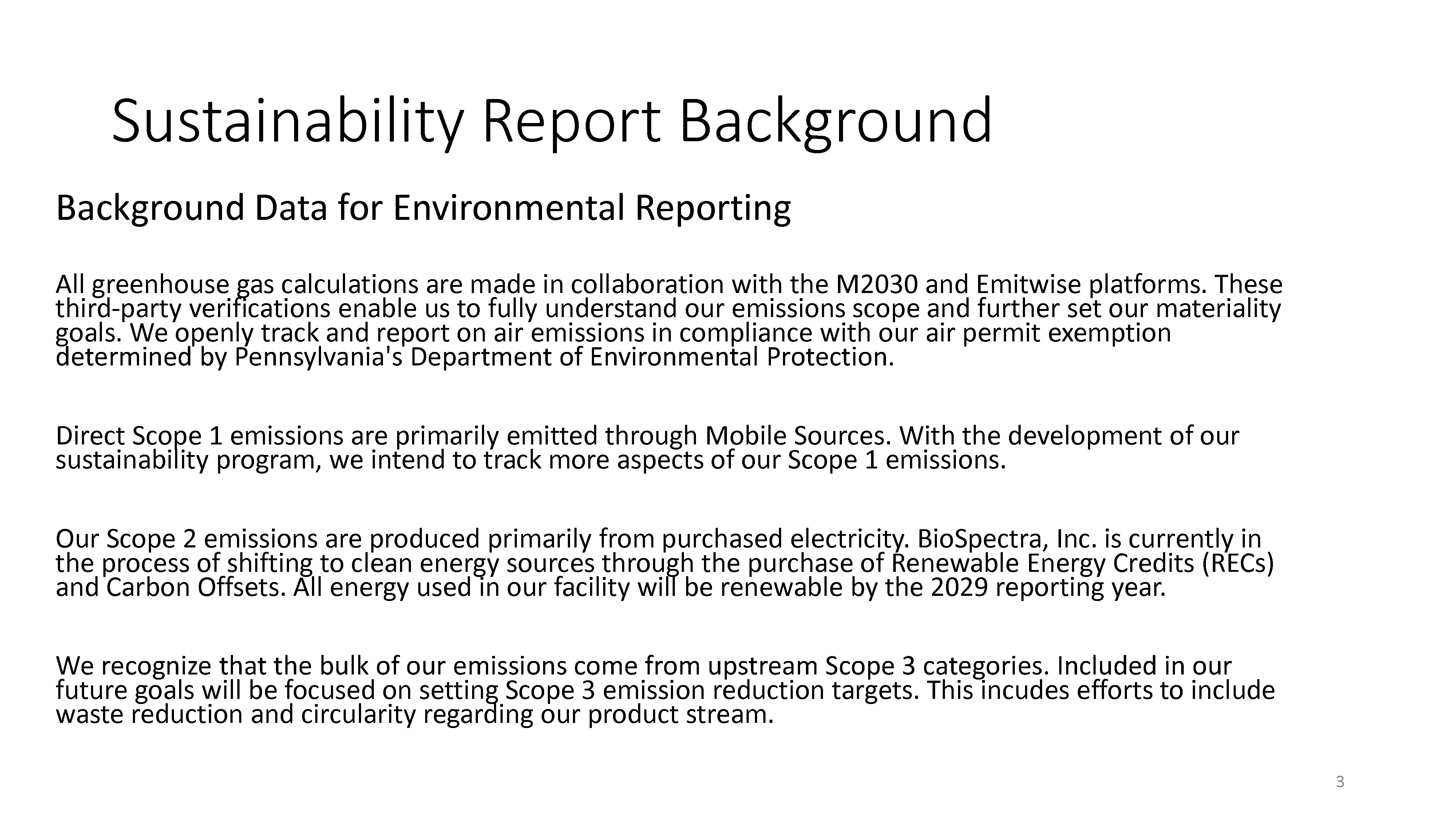 Corporate Sustainability Report PP (005) DEM 09.06.2024 V.1.1 Page 03